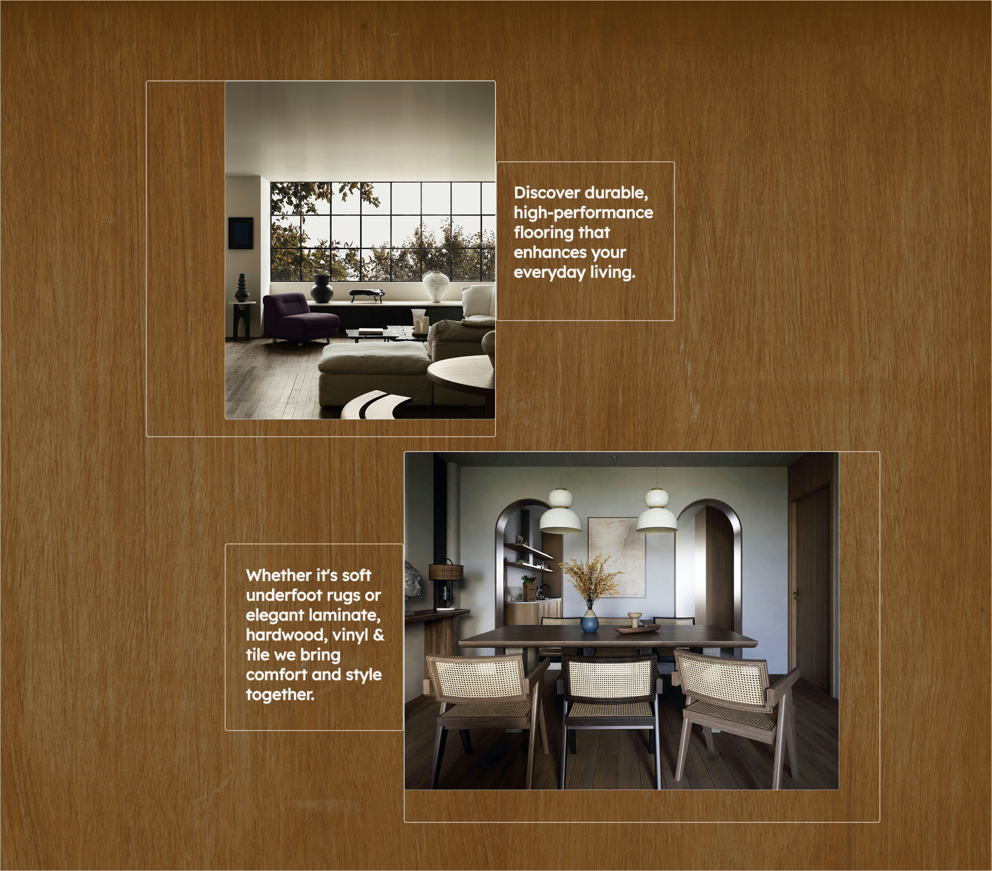 Mid century Modern Flooring from Arterra Floors